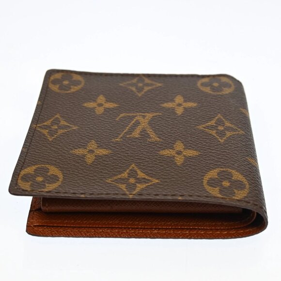 Authentic LOUIS VUITTON Monogram Marco Leather Wallet bsj238-121125 - Picture 6 of 16